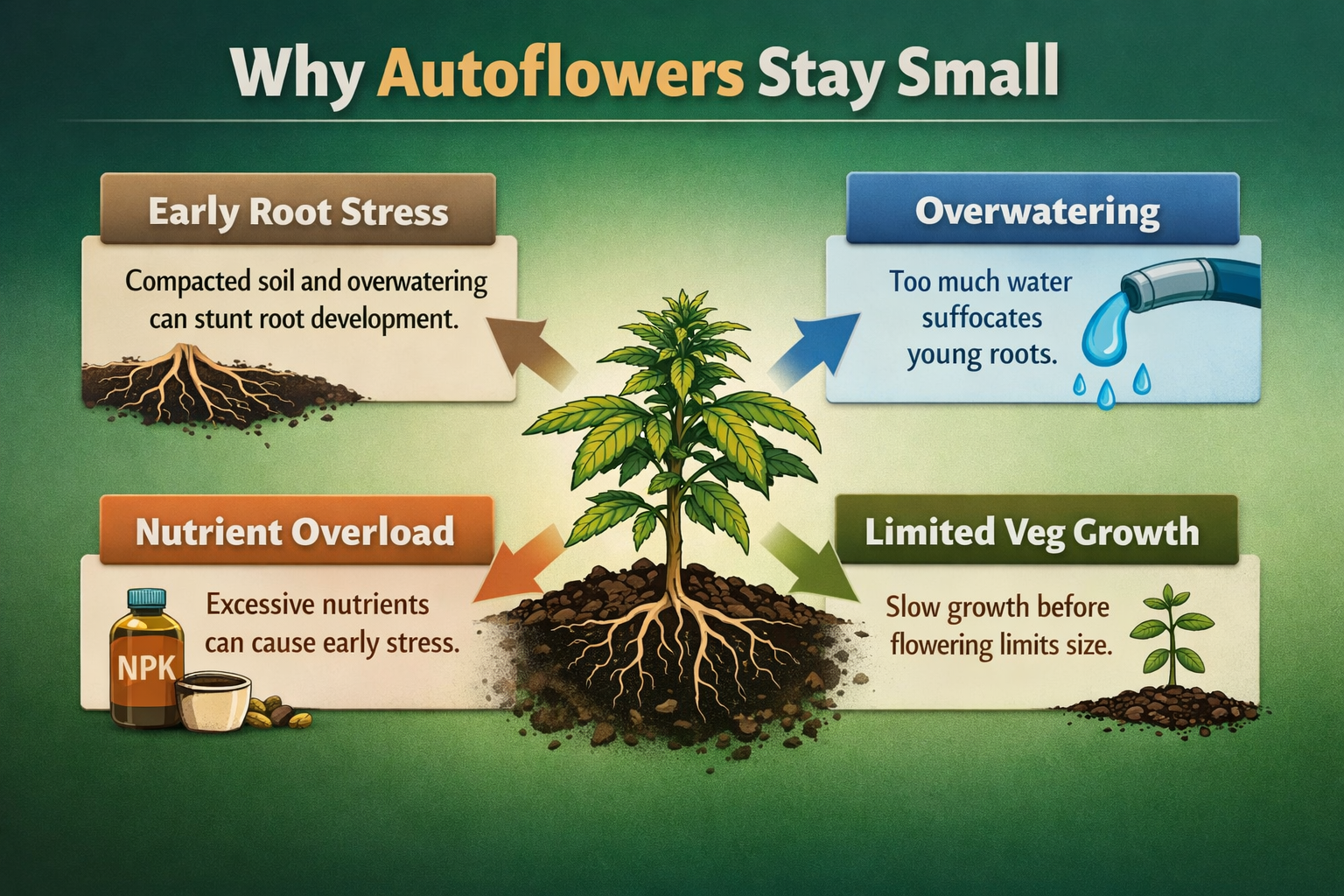 Why Autoflowers Stay Small (And How to Prevent It)